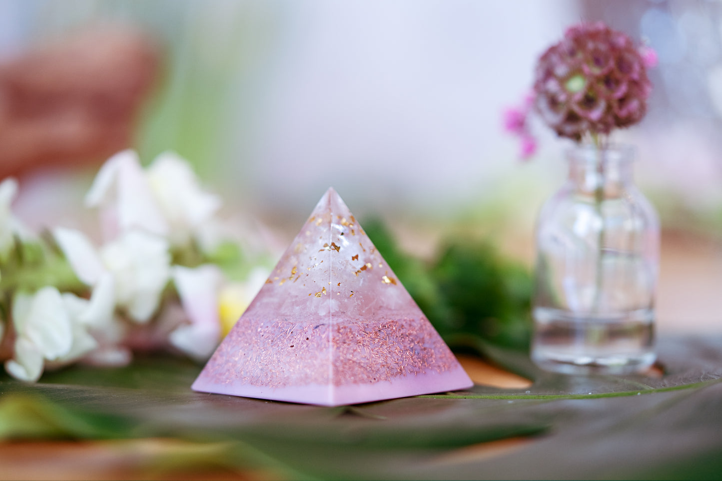 5x5cm Orgonitpyramide Harmonie & Balance